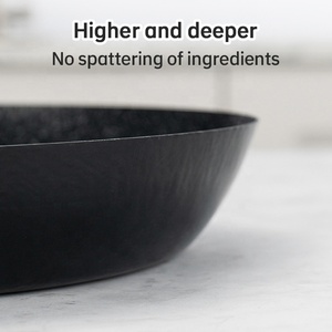 Utensilios de cocina personalizados <span class=keywords><strong>Sarten</strong></span> Ollas Sartén frita de hierro fundido Sartén antiadherente Panci Cocina Freír Olla Sartén de hierro - Product Image 4