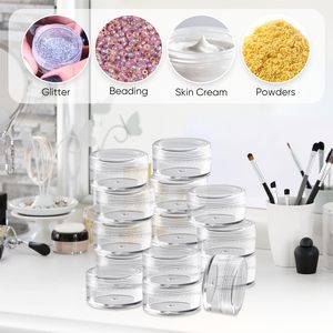 5g 10g 15g 20g 30g Cosmetic Containers Makeup Sample Jars PP Transparent Plastic Jars - Product Image 3