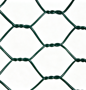 Factory Supply PVC Coated Woven Hexagonal Wire Netting, <b>Plastic</b> Coated Chicken Wire <b>Mesh</b> for Farm & Garden Protection - Product Image 1