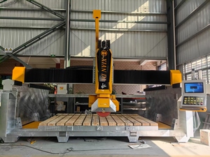 Promouvoir la scie <span class=keywords><strong>à</strong></span> pont 5 axes économique Xianda 600 |   <span class=keywords><strong>Machine</strong></span> <span class=keywords><strong>à</strong></span> découper le marbre compacte avec moteur 30 kW, système DDX, haute précision, nouvelle - Product Image 2