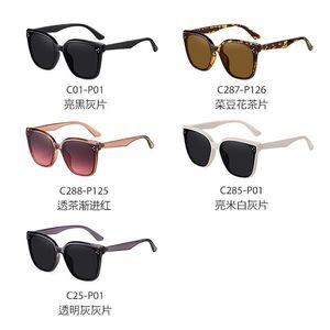 แว่นกันแดดวานด้าทรงสี่เหลี่ยมขอบเต็ม UV400 น้ำหนักเบาสำหรับทุกเพศ 6305 - Product Image 2