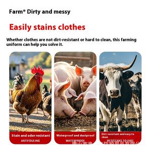 Traje de senderismo al aire libre para adultos de PVC para una sola persona, impermeable, tipo dividido, motocicleta, vehículo eléctrico, pantalones impermeables para botas de pesca - Product Image 3