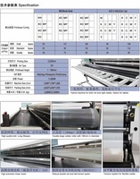 Impresora híbrida UV Galaxy de 10 pies y 3,20 M serie BL