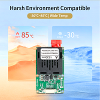 Transceptor de Video de Fibra Óptica CVBS 1CH Analógico para CCTV, Módulo TTL TX RX de Fibra Única FC 60KM 1270/1330nm para Extensión de Señal de Cámara