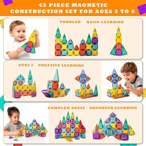 Set de Bloques de Construcción Magnéticos 3D DIY - Magnéticos Educativos de Plástico para Niños de 7 a 9 Años - Product Image 5