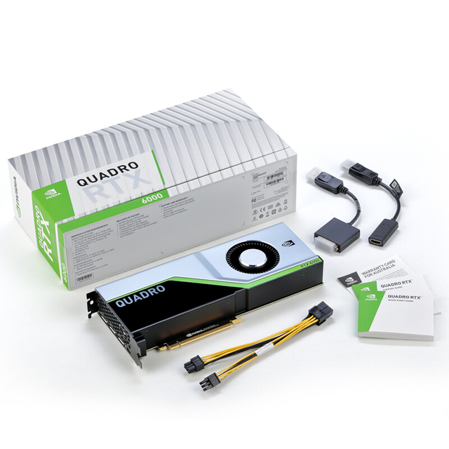 RTX6000 Litai Quadro24GB AI Deep Learning Computing Card Multi-screen High-end Professional Graphics Card
