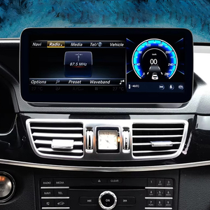 Autoradio multimédia Android 13 avec écran 256 Go, lecteur vidéo, GPS, navigation pour Benz Classe E W212 2009 2010 - 2015 NTG 5.0 CarPlay - Product Image 1