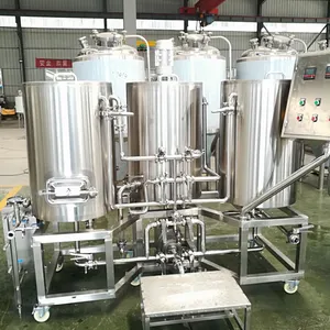 Tanque de fermentação de vinho em aço inoxidável, 100l, 300l, 500l, para processamento comercial de vinho