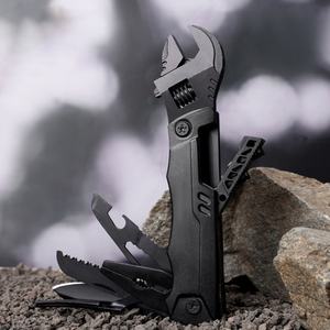 Llave Multiusos Plegable con Cuchillo, Sierra y Alicates, Herramienta Combinada para Bricolaje, Camping y Actividades al Aire Libre, Cuchillo de Acero y Aluminio - Product Image 3