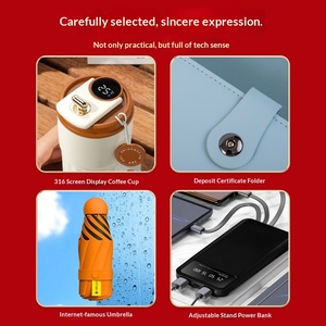 Juego de Regalo Empresarial, Taza de Café de Acero Inoxidable, Clip de Almacenamiento, Impresión UV, Diseño Moderno y Simple, Logotipo Personalizado <span class=keywords><strong>para</strong></span> Clientes - Product Image 6