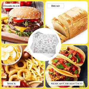 Custom <b>Wax</b> <b>Paper</b> Taco Wrapping <b>Paper</b> Mexican Festival Greaseproof <b>Wax</b> <b>Paper</b> Sheets for Food - Product Image 3