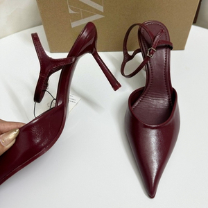 Sandales à talons hauts pointus pour femmes, style stiletto, à bout ouvert, tendance mode pour l'été, l'automne et le printemps - Product Image 2
