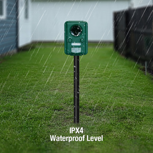 Nuevo Repelente Ultrasónico Solar Mejorado para Gatos, Pájaros y Perros, Repelente de Animales para Exteriores, Fabricación con 2 Años de Garantía, CE, RoHS, IPX4 - Product Image 2