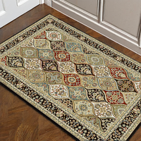 Tapis en velours au design moderne, antidérapant, à poils ras, fabriqué à la machine, tapis commercial pour hôtel, tapis d'entrée pour la maison, tapis de sol