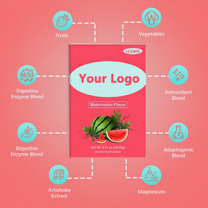 OEM Polvo Superalimento para Limpieza Intestinal de <span class=keywords><strong>14</strong></span> Días, Sabor Sandía, Probióticos para la Regularidad, Vegano, <span class=keywords><strong>Sin</strong></span> Azúcar - Product Image 6