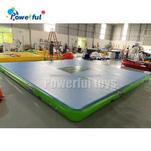 Materasso gonfiabile di atterraggio di ginnastica della pista dell'aria di calcio del parco del trampolino di 30cm - Product Image 5