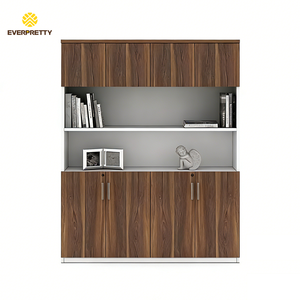 Meuble de bureau moderne en bois : bibliothèque, classeur, meuble de rangement avec compartiments verrouillables pour le bureau - Product Image 2