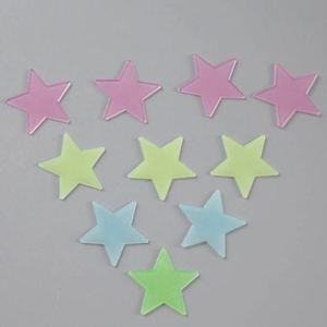 Paquete de 100 Pegatinas de Pared con Forma de Estrellas Luminosas Fluorescentes que Brillan en la Oscuridad - Product Image 5