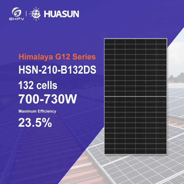 Huasun Himalaya G12 Photovoltaic Panel 700W 705W 710W 715W 720W 725W 730W Fast Shipping EU Warehouse in Stock Solar Panel