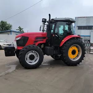 Kutractor traktör ile çok fonksiyonlu tarım 4x4 traktör kamyon mini tekerlek john deere çiftlik traktörü