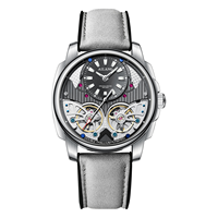 Nouvelle Montre Mécanique 2026 Double Tourbillon Luxe Automatique Phase de Lune Étanche 3 ATM