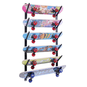 Estante de exhibición de monopatín para tiendas, tienda minorista, soporte de exhibición de esquí montado en la pared, estante de tabla de nieve, estante de exhibición para Longboard - Product Image 1