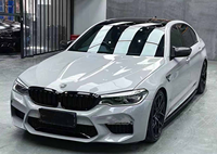 Parachoques Delanteros para Automóvil, Actualización al Estilo del Kit M5, Parachoques Delantero y Rejilla para BMW Serie 5 G30 G38 18-20 y Kits de Rejilla Delantera