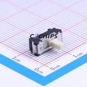 SSSS912500 Slide Switch Through hole Component (THT) Switch Single Pole Double Throw Rectangle Pin Header PC Pin 9.5mm - Product Image 1