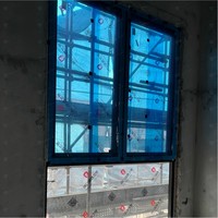 Puerta Corredera Insonorizada para Balcón y Patio, Personalizada según Norma AS2047 de Singapur, de Aluminio y Vidrio Negro Horizontal, Ahorradora de Energía