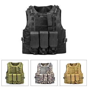 Gilet tactique réglable ARTEX respirant avec porte-plaques Molle pour l'extérieur, les jeux CS et l'entraînement - Product Image 3