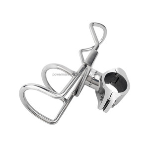 Accessoires de yacht en gros, <span class=keywords><strong>support</strong></span> de canne à pêche à <span class=keywords><strong>double</strong></span> fil en acier inoxydable 316 pour bateau - Product Image 4