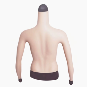 Prothèse mammaire en <span class=keywords><strong>silicone</strong></span> demi-corps avec <span class=keywords><strong>bras</strong></span> intégrés, toucher réaliste, <span class=keywords><strong>faux</strong></span> seins pour cosplay, travesti, drag queen - Product Image 4