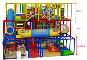 Dream Catch - Parque Infantil Interior de Madera Moderno y Suave, Laberinto Comercial de 6m de Altura para <span class=keywords><strong>Niños</strong></span>, Set Completo de <span class=keywords><strong>Escalada</strong></span> para <span class=keywords><strong>Niños</strong></span> Pequeños - Product Image 2