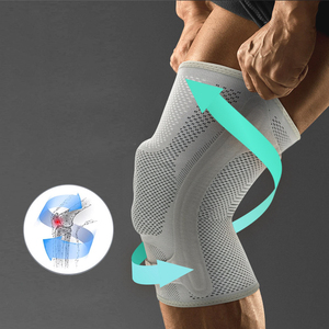 High Quality Unisex Compression Pain Relief Patellar Side Stabilizers Silicone <strong>Pad</strong> Knee Brace Sleeve Support Strap - Product Image 4
