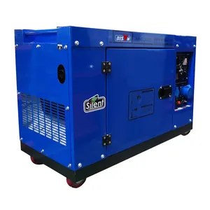 HP1100FE Standby Backup Einzel kolben Winter Proof Silent Typ 110V Elektrisch 8000W 9000W 10000W Diesel generator Aus China