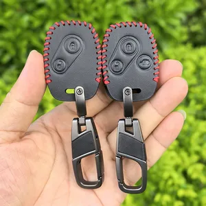 เค<span class=keywords><strong>ส</strong></span>ใส่กุญแจรีโมทรถยนต์สำหรับ Honda Civic 4D Jazz GR8 CR-V SRV FRV Fit CSX Chord 7 Accord พร้อมสกรูเ<span class=keywords><strong>ส</strong></span>ริมและหนังป้องกัน - Product Image 1