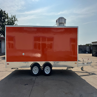 Fast Food Bbq Café Hot Dog Voiture Taco Camion Kiosque Alimentaire Crêpe Chariot Mobile Bar Remorque Van Pizza Mobile Food Truck Food Trailer