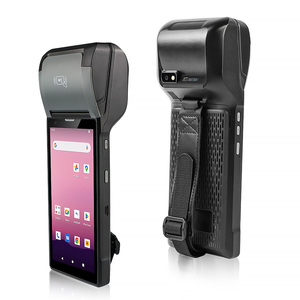 Android gồ ghề PDA với 58 Mét được xây dựng trong máy in nhiệt <span class=keywords><strong>1D</strong></span>/2D 6 inch Máy quét mã vạch cầm tay công nghiệp thiết bị đầu cuối trong kho - Product Image 1