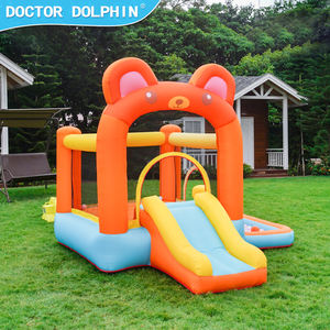 Château gonflable Doctor Dolphin, adorable petit <span class=keywords><strong>ours</strong></span>, château gonflable avec toboggan - Product Image 4