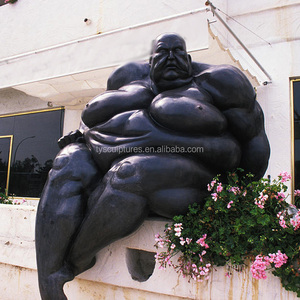 Décoration de jardin moderne, sculpture en cuivre <span class=keywords><strong>nue</strong></span> dansant, taille humaine, bronze, femme africaine <span class=keywords><strong>nue</strong></span>, statue de femme corpulente - Product Image 6