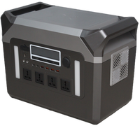 Station d'alimentation solaire portable 3000W, prix abordable, 220V 50HZ/60HZ, station d'alimentation portable solaire, station d'alimentation par batterie pour l'extérieur