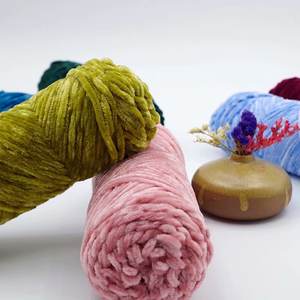 Fils <span class=keywords><strong>de</strong></span> <span class=keywords><strong>laine</strong></span> en velours, 100 Polyester, vente en gros, 100% g, grosse Crochet souple, Filament, <span class=keywords><strong>Chenille</strong></span>, pour tricot, fil à coudre, <span class=keywords><strong>laine</strong></span> - Product Image 2