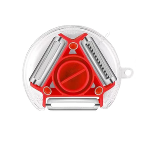 Rallador de Verduras Tres en Uno Syh1099, Utensilios de Cocina, Pelador de Frutas y Patatas Giratorio - Product Image 3