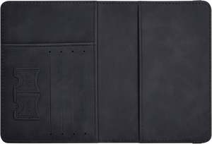 Porta Pasaportes con Ranura para Tarjetas de Crédito y Ranura para Tarjeta de Embarque, Cartera de Cuero para Pasaporte, Accesorios de Viaje - Product Image 2