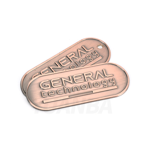 Placas de Identificación de Aleación de Aluminio Anodizado, Grabadas y Repujadas, Personalizadas por <span class=keywords><strong>WinWay</strong></span>, Impresas en Serigrafía a 1 Color - Product Image 2