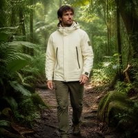 Veste de randonnée 3-en-1 pour hommes et femmes avec doublure polaire amovible, coupe-vent, imperméable et respirante, tailles XS-4XL, marque privée, fabrication OEM clé en main
