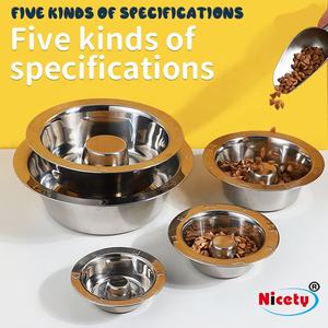 Mangkuk Makanan Anjing Makanan Lambat Mangkuk Hewan Peliharaan <span class=keywords><strong>Stainless</strong></span> <span class=keywords><strong>Steel</strong></span> Mencegah Tersedak dan Berhenti Menyerap Mangkuk Makan <span class=keywords><strong>Stainless</strong></span> Ramah Lingkungan - Product Image 5