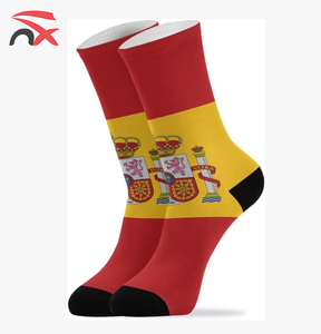 Calcetines Personalizados <span class=keywords><strong>de</strong></span> Fábrica con la Bandera Nacional Argentina <span class=keywords><strong>de</strong></span> Poliéster para Animar en Partidos <span class=keywords><strong>de</strong></span> Fútbol - Product Image 4