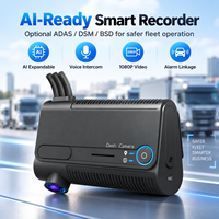 Enregistreur vidéo embarqué 4G M18Ev avec caméra frontale 1080P, GPS Beidou, WiFi 2.4G, deux cartes TF, pour flotte de transport, OEM ODM