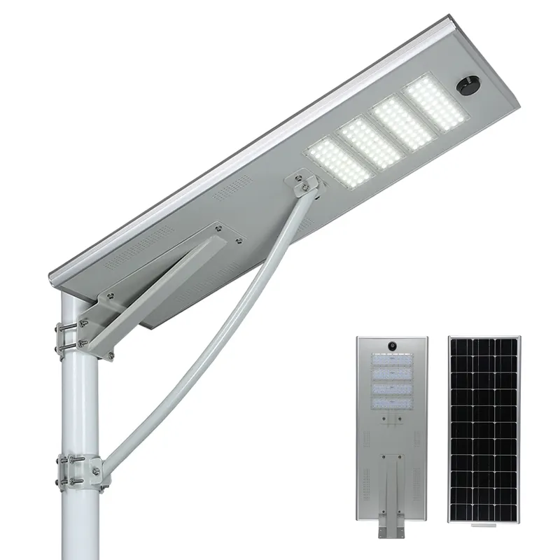 hot sale motion sensor 60 watt integrated led solar street lighting system